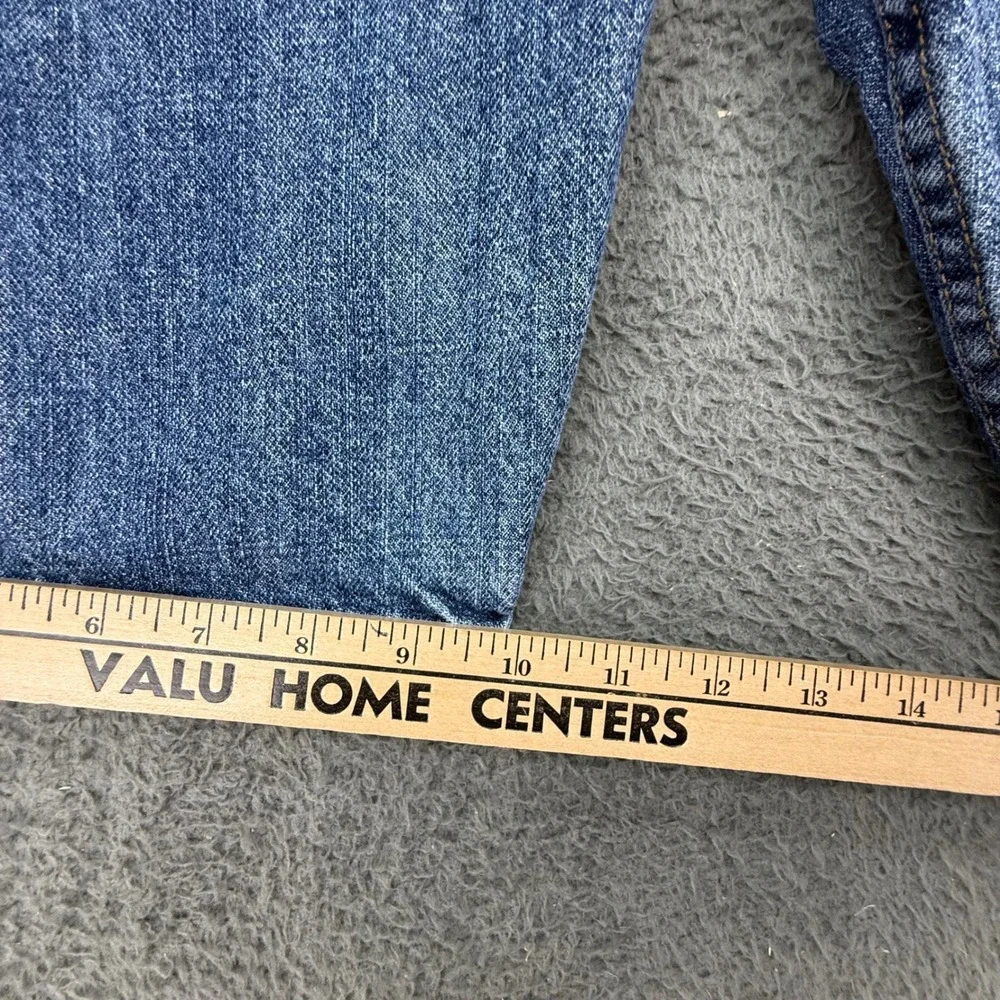 Levi's 505‎ Denim Shorts Mens 34 Blue Regular Fit Straight Leg Mid Wash Jorts